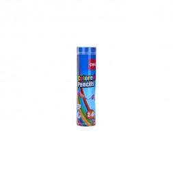 Deli Color Pencil Round Tin (37121)