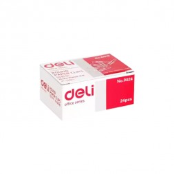 Deli Colored Paper Zems Clips 1 Box