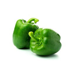 Green capsicum